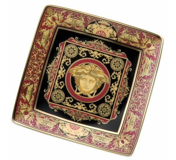 6 x versace medusa bowl 12 cm square flat versacemedusa Rosenthal shop versace 1194040960515253